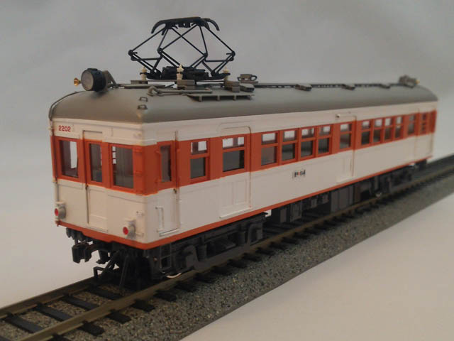 横浜・鴨居」の新保さんVol.7「定山渓鉄道2200形」_鉄道模型ペーパーシート