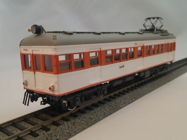【非売品】じょうてつ　定山渓鉄道　レール 横浜・鴨居」の新保さんVol.7「定山渓鉄道2200形」_鉄道模型ペーパーシート